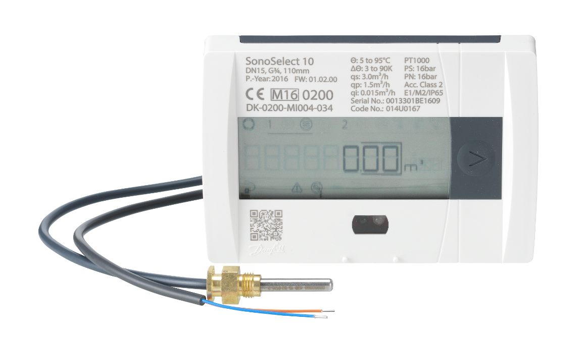 SonoSelect 10 Ultrasonik Kalorimetre DN20 RF+Pulse İnput Modüllü