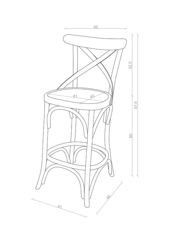 Victoria Bar Sandalyesi