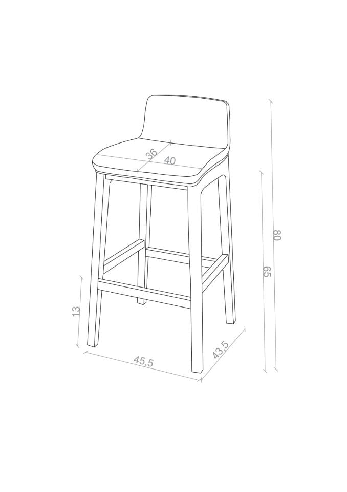 Carmen Bar Sandalyesi,