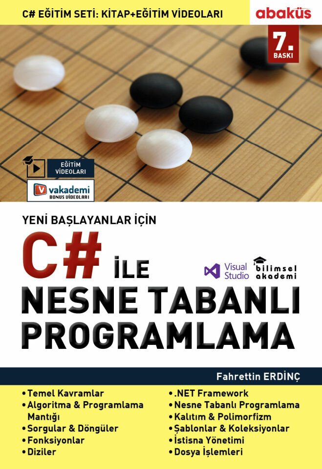 Yeni Başlayanlar İçin C# ile Nesne Tabanlı Programlama