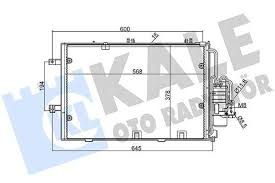 Klima Radyatörü  Corsa.C Z12xe*Z14xe*