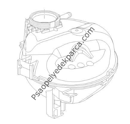 Opel Astra K Yedek Su Deposu Orjinal Gm Marka