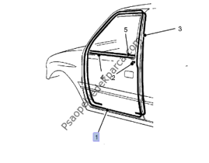 OPEL FRONTERA A KAPI FİTİLİ ÖN SOL 1992-1998