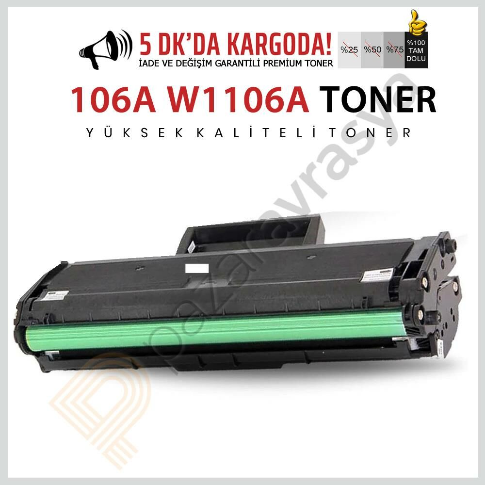 Hp 106A W1106A Toner ⚫️ 107A/107W / MFP 135W