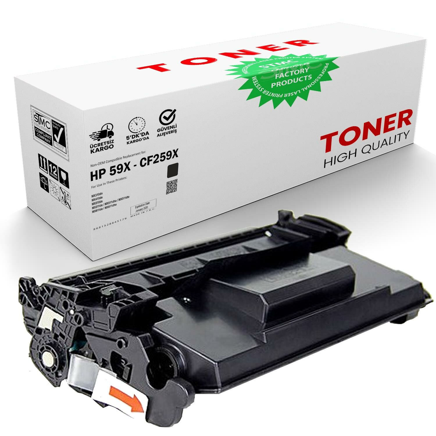 HP CF259X (59X) / CRG-057H Uyumlu Muadil Toner