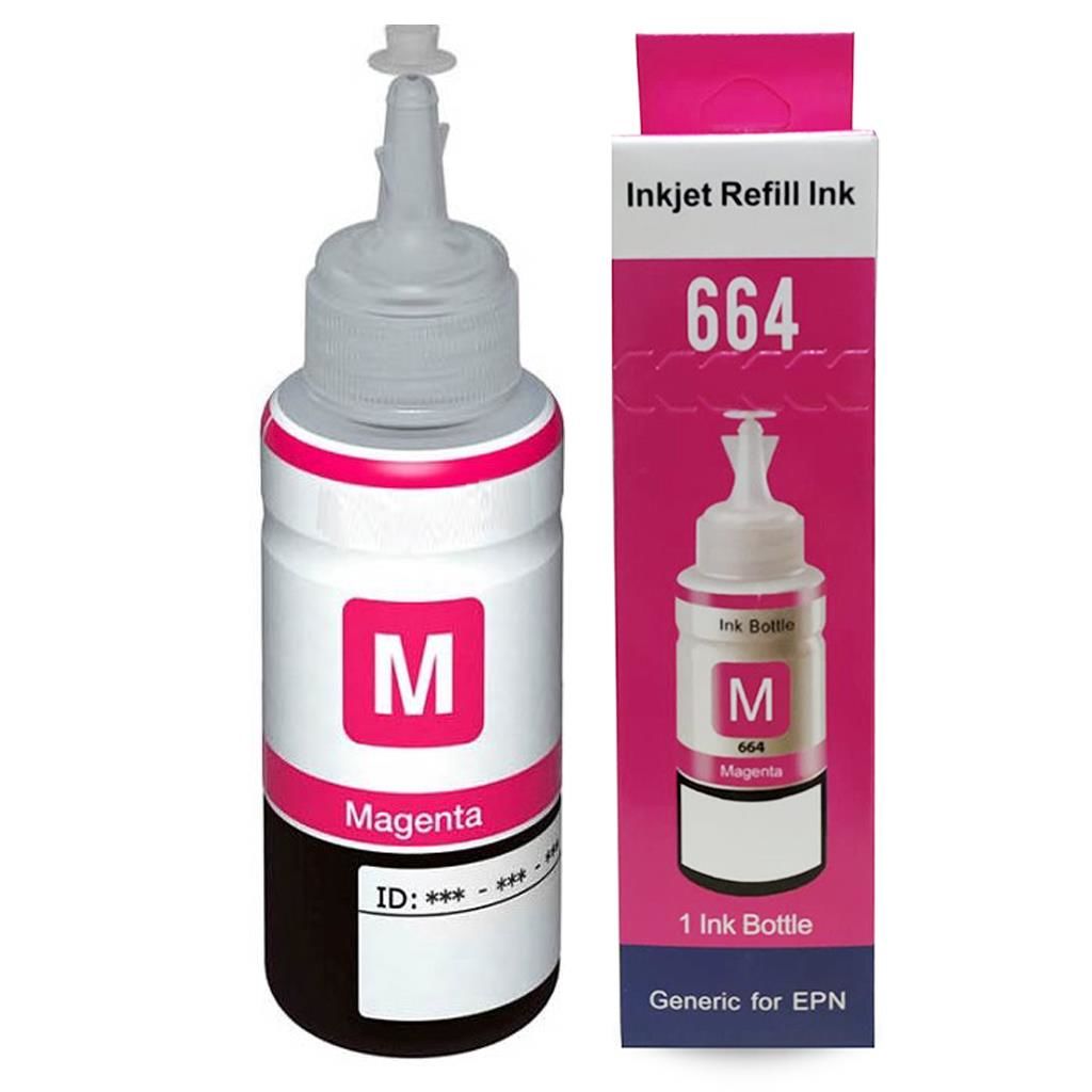 Epson T664 Kırmızı 70 ML Muadil Mürekkep T6641/6642/6643/6644