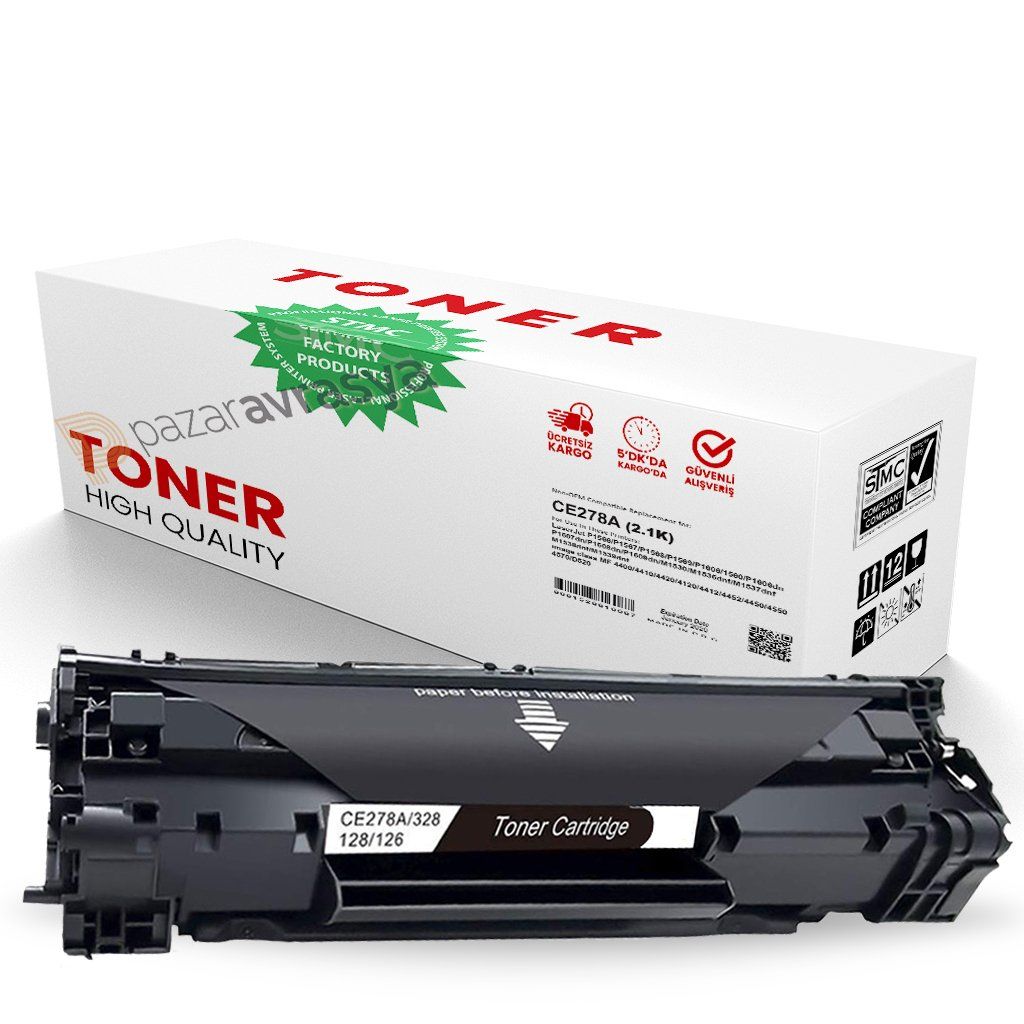 HP LaserJet P1604 / P1605 CE278A Muadil Toner /WB/