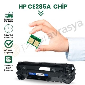 HP TONER ÇİPİ CE285A/CB435A/CB436A/CE278A/Chip
