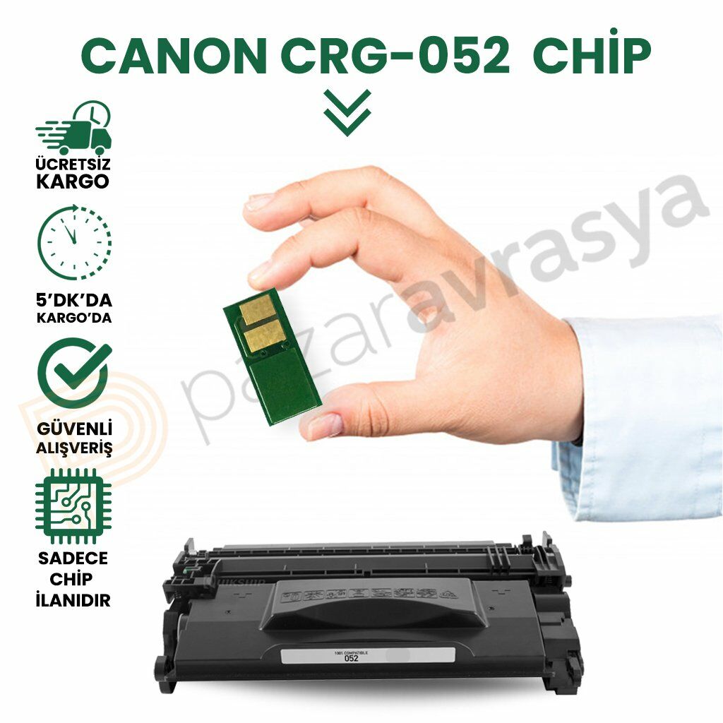 Canon CRG-052 CHİP-TONER ÇİPİ/LBP214/LBP215/MF426/
