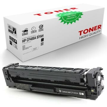 HP CF400A Siyah Muadil Toner /WB/201A/M551/M575dn/M575f/M570