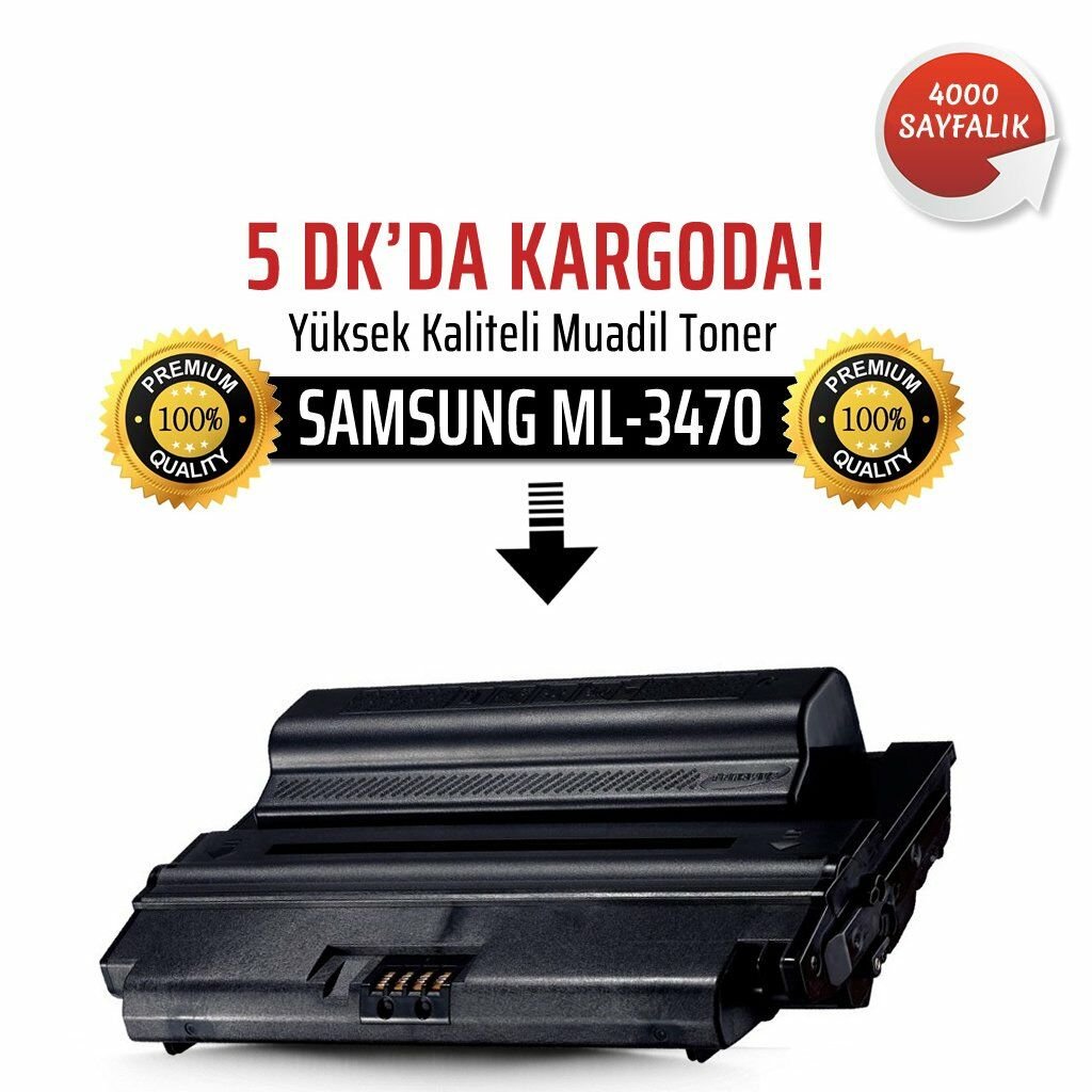 Samsung ML3470 Muadil Toner | ML-3470D | ML-3471ND