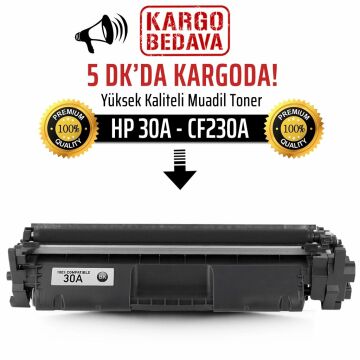 HP CF230A Çipli Muadil Toner /NP/M203d/M203dw/M227d/M227fdw