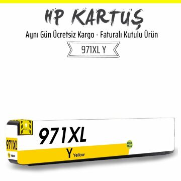 HP 971XL Sarı Muadil Kartuş /CN628AE/X451Dw/X451Dn/X476Dw/X476Dn/