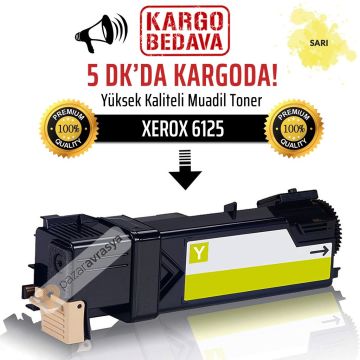Xerox 6125 Sarı Muadil Toner /NP/106R01337Phaser 6125/6125n