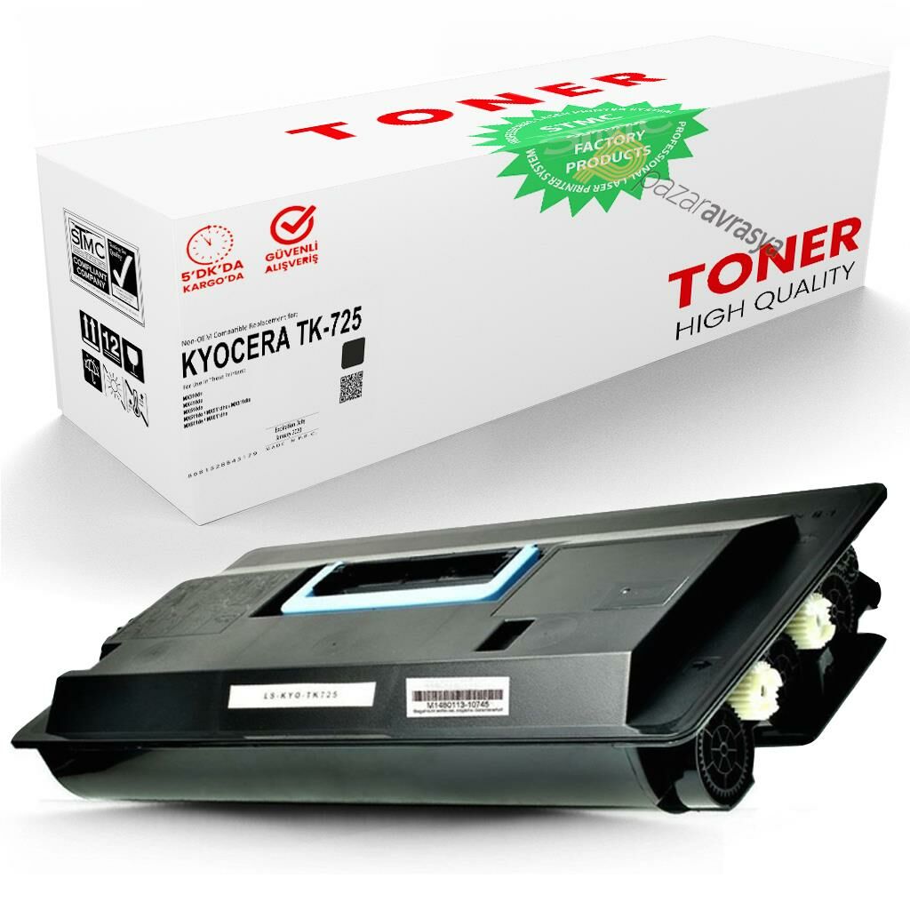 Kyocera TK-725 Muadil Toner /WB/TaskAlfa 420i/520i