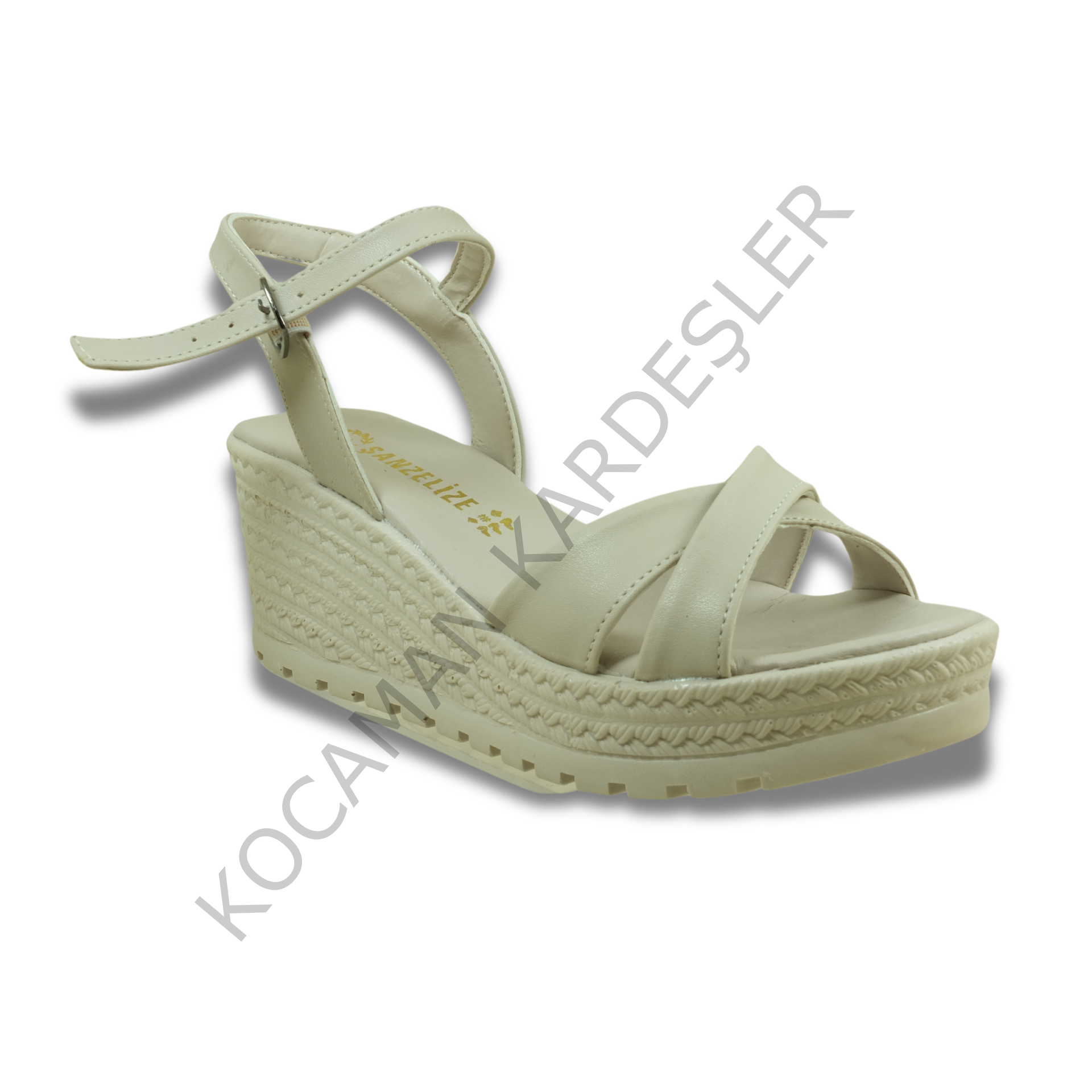Şanzalize Zenne D. Topuk Sandal -03-