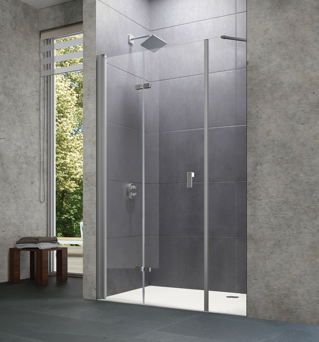 Design Pure AKT C SOLO T Ekstra Panelli Ön Cephe Tek Açılır Kapı