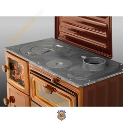 ERENDEMİR MAJOLİK ŞÖMİNE KUZİNE TUĞLALI PİK AYAKLI EK104F-T-P