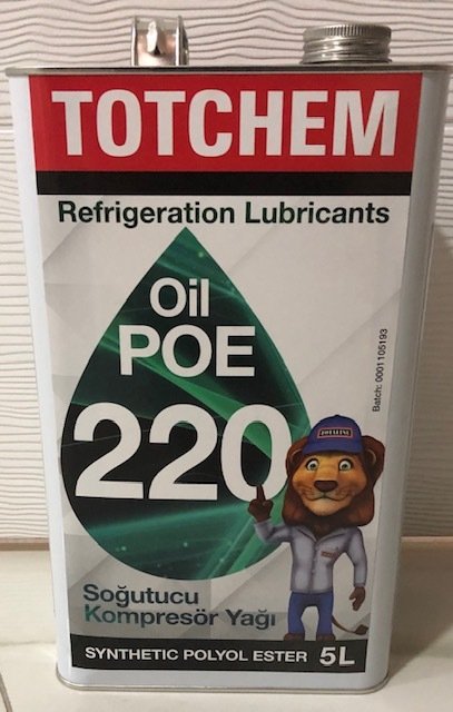 TOTCHEM POE 220 KOMPRESÖR YAĞI