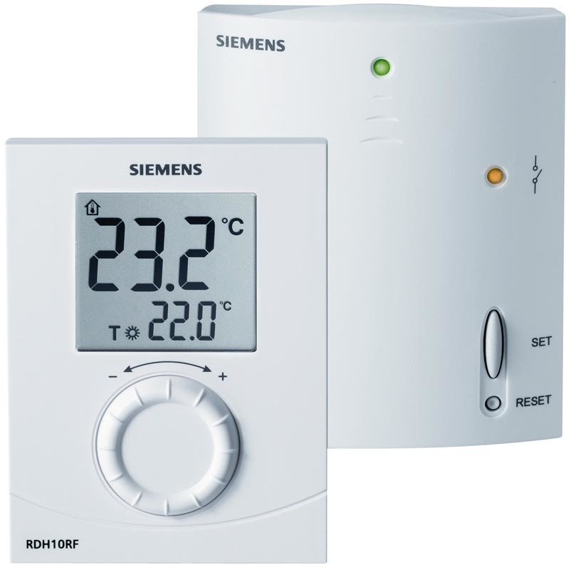 SIEMENS RDH 10 RF/SET DİJİTAL KABLOSUZ THERMOSTAD