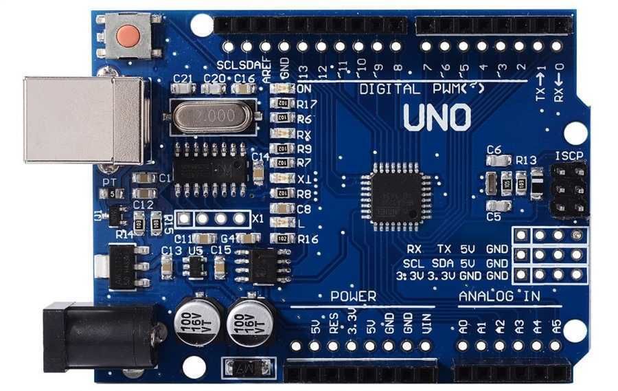 Arduino Uno R3 SMD CH340 Chip (USB Kablo Dahil)