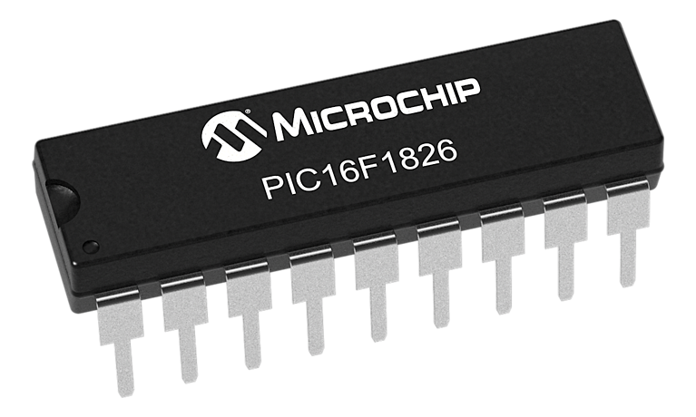 PIC16F1826-I/P Mikrodenetleyici