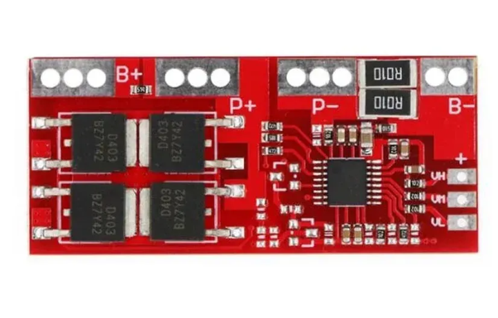 4S 30A 14.8V Bms 18650 Lityum Pil Şarj Koruma Devresi