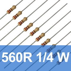 560R 1/4W Direnç (10 Adet) 560 Ohm