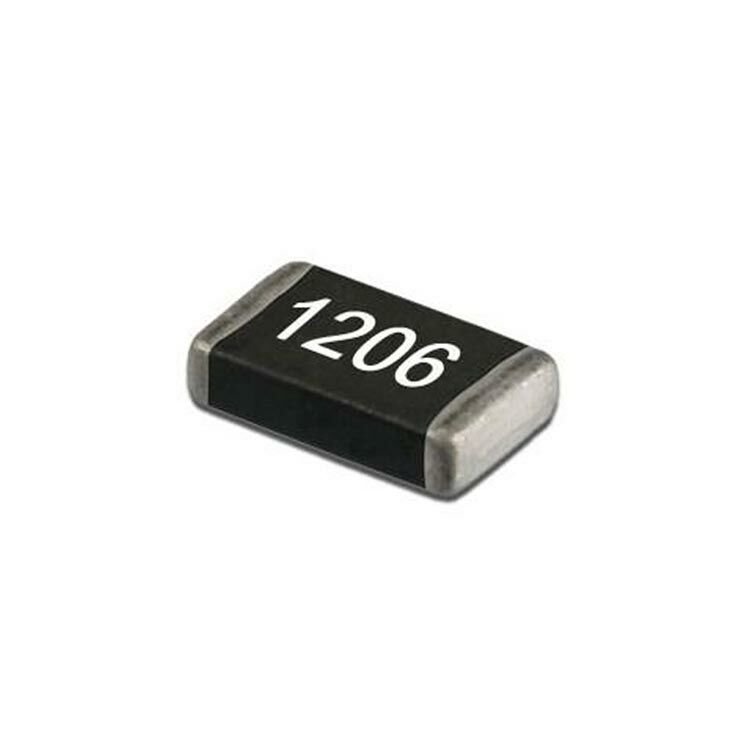 5 Condensateurs CMS 1206 10nF (103) 50V – Vishay, Neufs