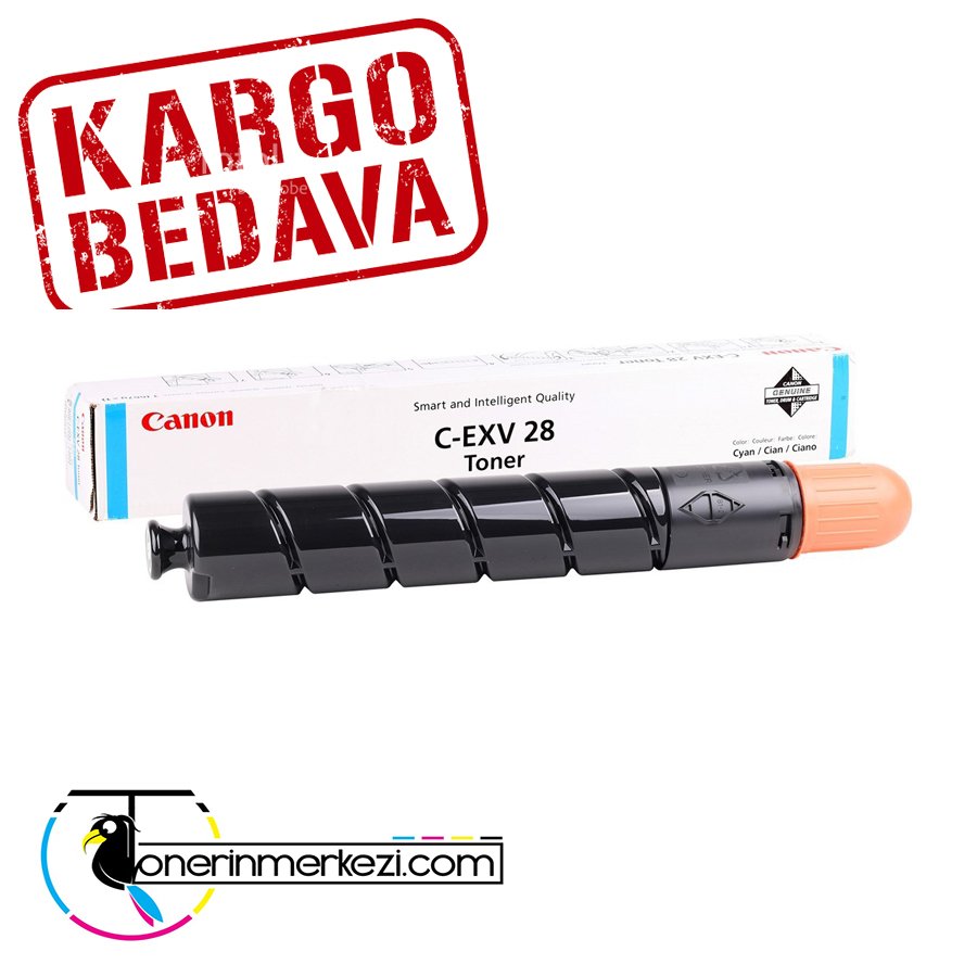 Canon İmage Runner IR-C5255i Orjinal Mavi Fotokopi Toneri 2793B003    -  C-EXV 28