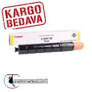 Canon İmage Runner IR-C5235i Orjinal Sarı Fotokopi Toneri 2801B003    -  C-EXV 28