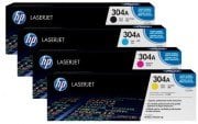 Hp 304A Orjinal Siyah-Kırmızı-Sarı-Mavi Toner Avantaj Paketi