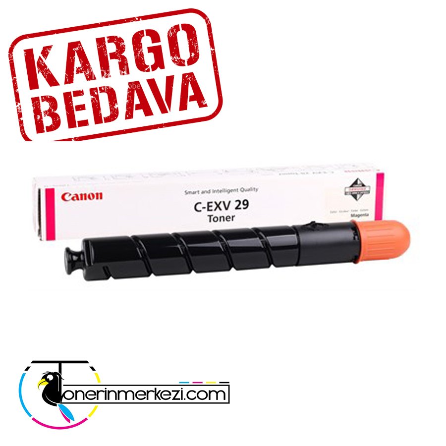 Canon İmage Runner IR-C5030i Orjinal Kırmızı Fotokopi Toneri 2798B002   - C-EXV 29