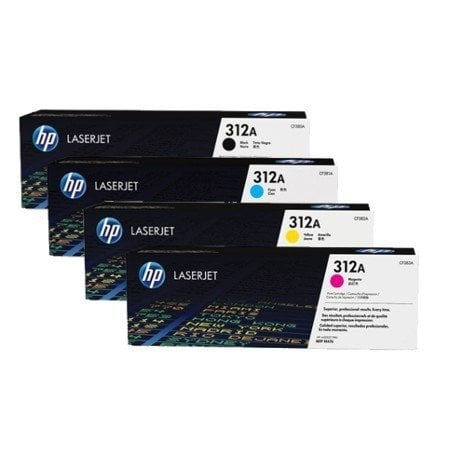 Hp 312A Orjinal Siyah-Kırmızı-Sarı-Mavi Toner Avantaj Paketi