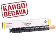 Canon İmage Runner IRC-2030L Orjinal Sarı Fotokopi Toneri 3785B002   -  C-EXV 34