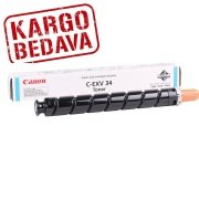 Canon İmage Runner IR-C2230İ Orjinal Mavi Fotokopi Toneri 3783B002   -  C-EXV 34