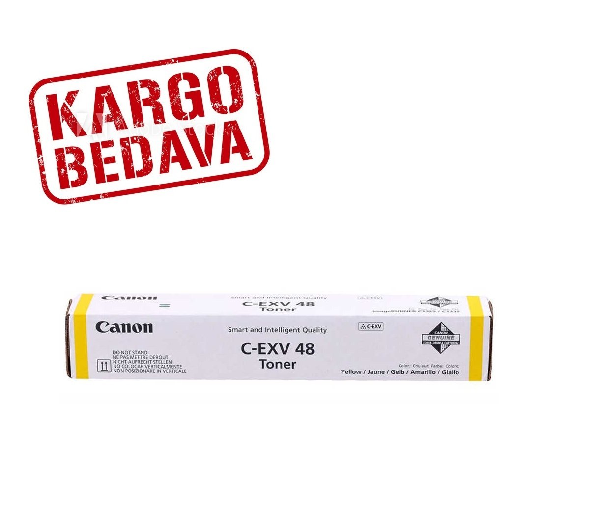 Canon IR-C1335İF Orjinal Sarı Fotokopi Toneri 9109B002AA   -  C-EXV 48