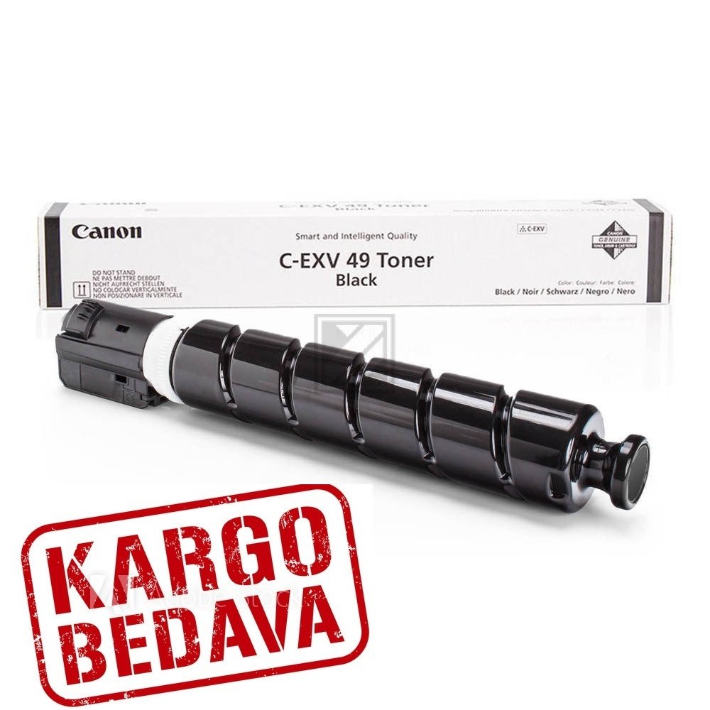 Canon İmage Runner IR-C3330i Orjinal Siyah Fotokopi Toneri 8524B002   - C-EXV 49