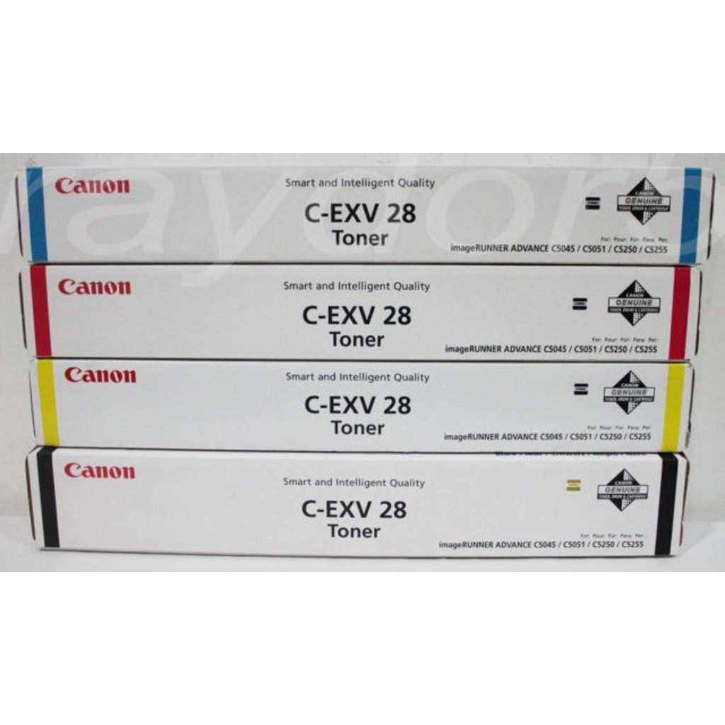 Canon C-EXV 28 Orjinal 4 Renk Toner Avantaj Paketi