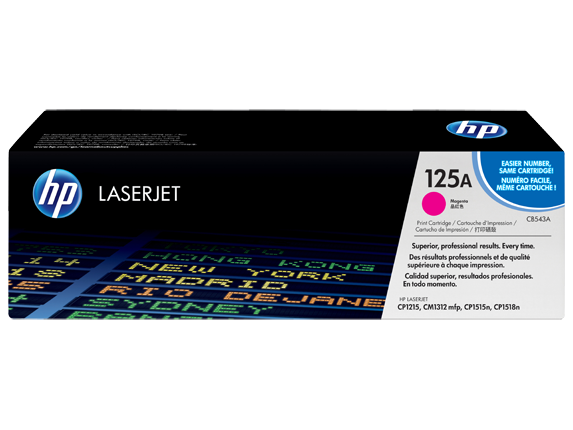 Hp Color Laserjet CP1215 Orjinal Kırmızı Toner CB543A