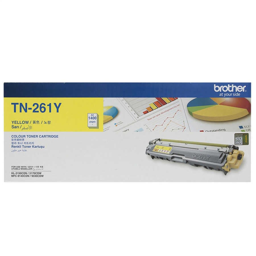 Brother TN-261 Orjinal Sarı Toner