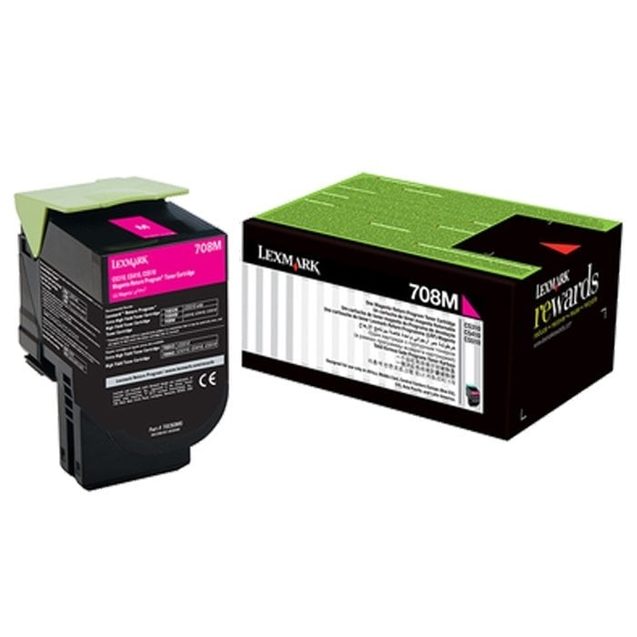 Lexmark 70C80M0 Orjinal Kırmızı Toner CS310 