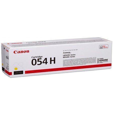 Canon CRG-054H Orjinal Sarı Yüksek Kapasiteli Toner