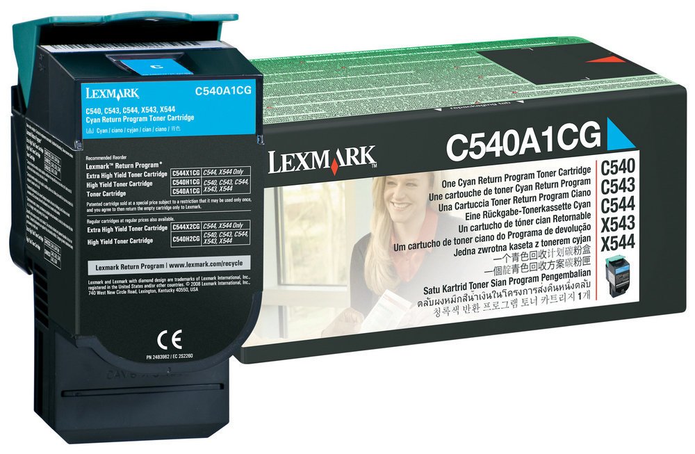 Lexmark C540A1CG Orjinal Mavi Toner C540 / C544 / X544