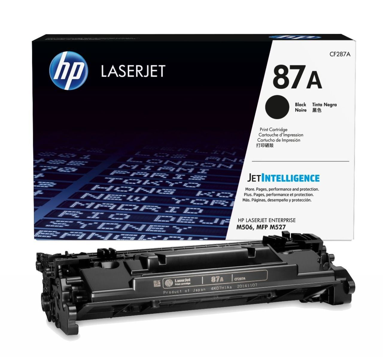 Hp LaserJet Enterprise M506X Orjinal Siyah Toner CF287A