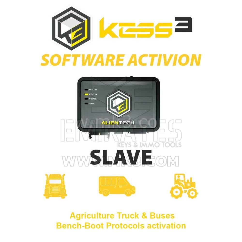 Alientech KESS3SA007 KESS3 Slave Agriculture Truck & Buses Bench-Boot Protocols aktivasyon