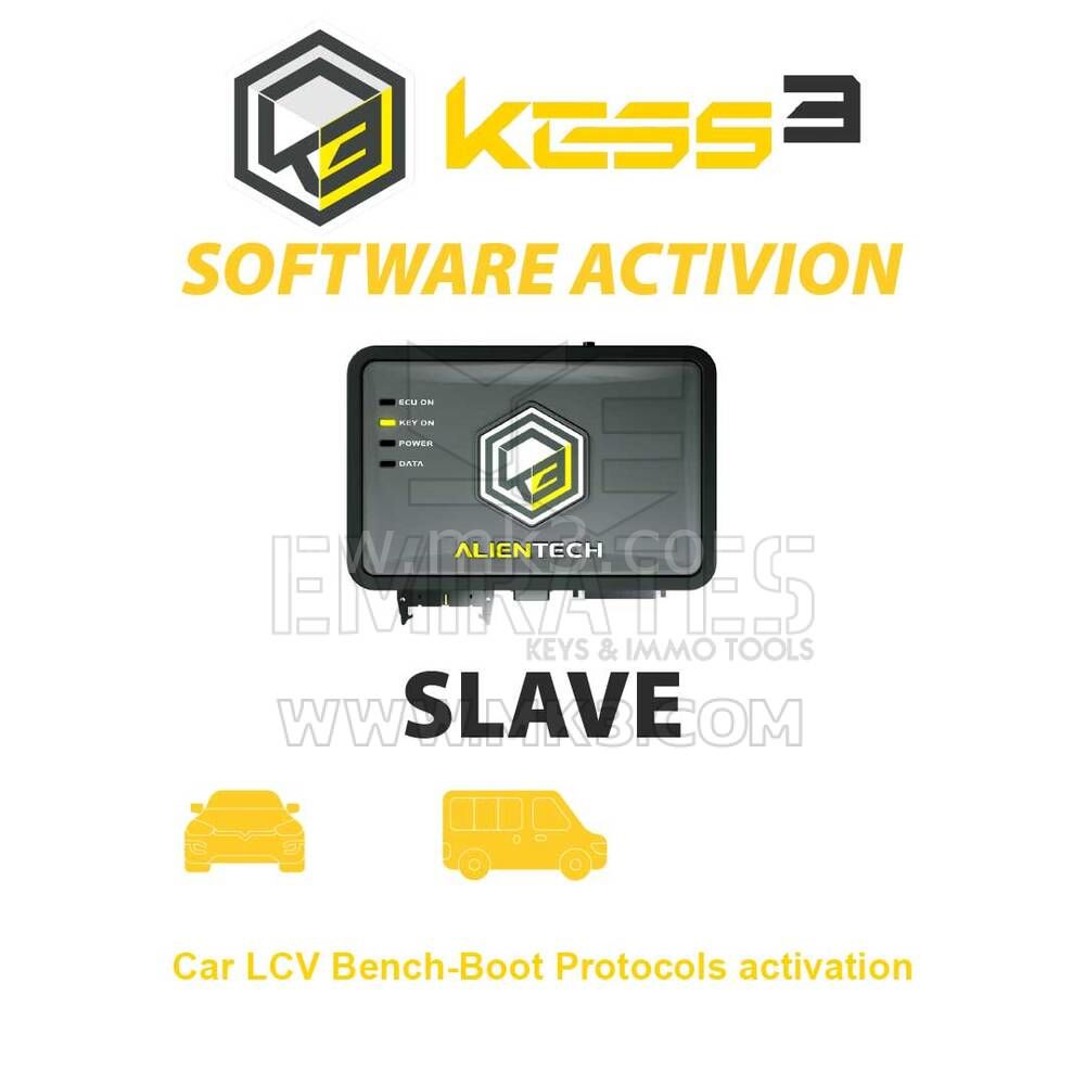 Alientech KESS3SA005 KESS3 Slave Car LCV Bench-Boot Protocols  aktivasyon