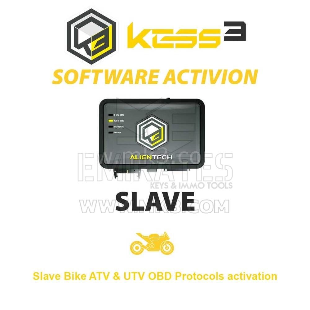 Alientech KESS3SA002 KESS3 Slave Bike ATV & UTV OBD Protocols aktivasyon