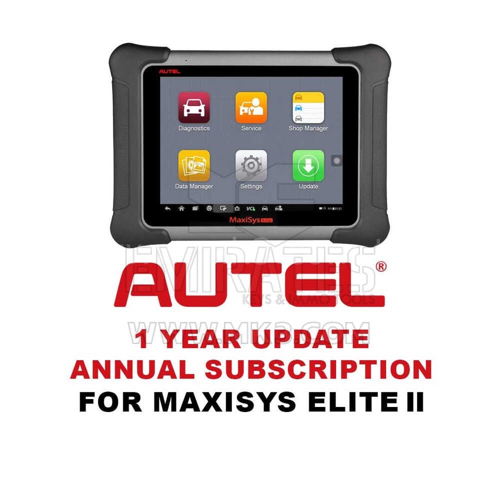 Autel MaxiSys Elite ll 1 Yıllık Abonelik Güncellemesi