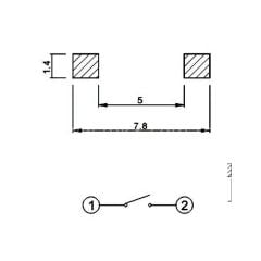 Merdeces Renault Kumanda Switch 3.8X6X2.6H